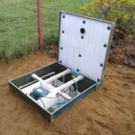 Фото установленного септика Топас